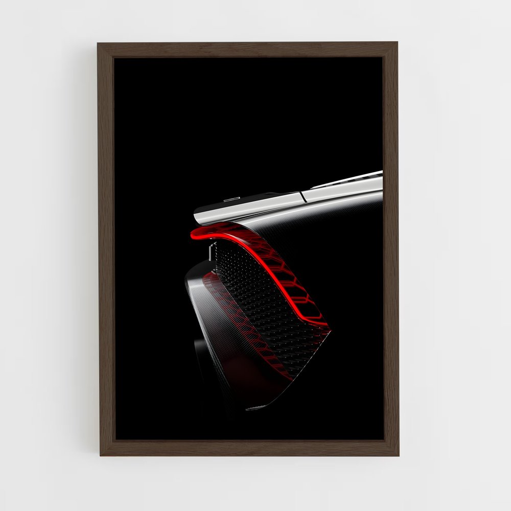Poster La Voiture Mystérieuse – affiche Bugatti (vue 5)